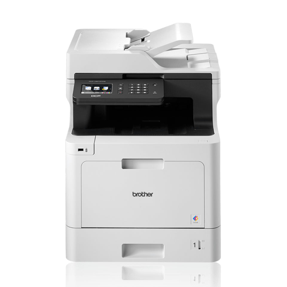 Multifunctional Laser Color Brother DCP-L8410CDW, A4,Functii: Impr.|Scan.|Cop., Viteza de Printare Monocrom: 31ppm, Viteza de printare color: 31ppm, Conectivitate:USB|Ret|WiFi, Duplex:Da, ADF:ADF, "DCPL8410CDWRE1"