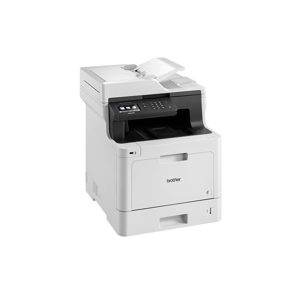 Multifunctional Laser Color Brother DCP-L8410CDW, A4,Functii: Impr.|Scan.|Cop., Viteza de Printare Monocrom: 31ppm, Viteza de printare color: 31ppm, Conectivitate:USB|Ret|WiFi, Duplex:Da, ADF:ADF, "DCPL8410CDWRE1"