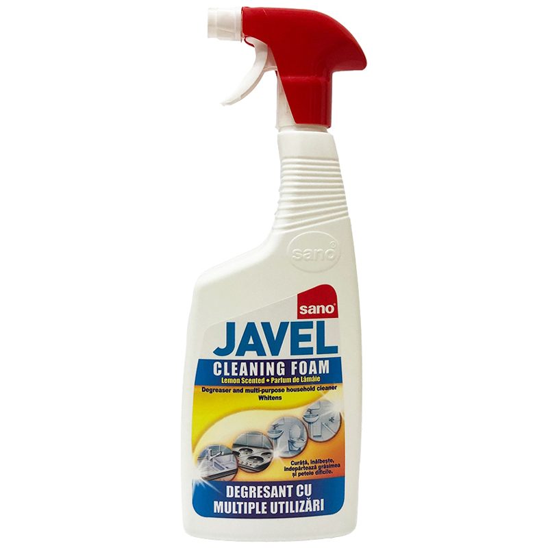 Degresant, Sano Javel, Multisuprafete Spuma 750 ml Lemon