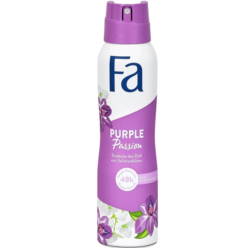 Deodorant, Fa, 150 ml Purple Passion