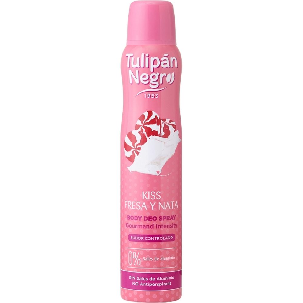 Deodorant, Tulipan Negro, 200 ml Fresa Nata