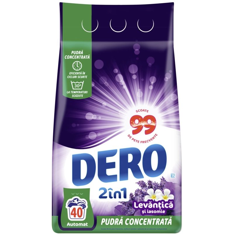 Dero Automat 3 kg 2in1 Levantica si Iasomie 40 spalari