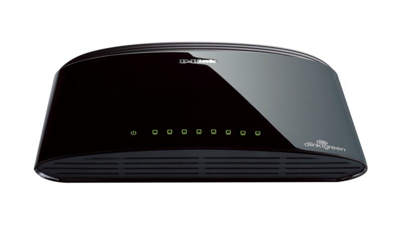SWITCH D-LINK 8 porturi 10/100Mbps, carcasa plastic. "DES-1008D"