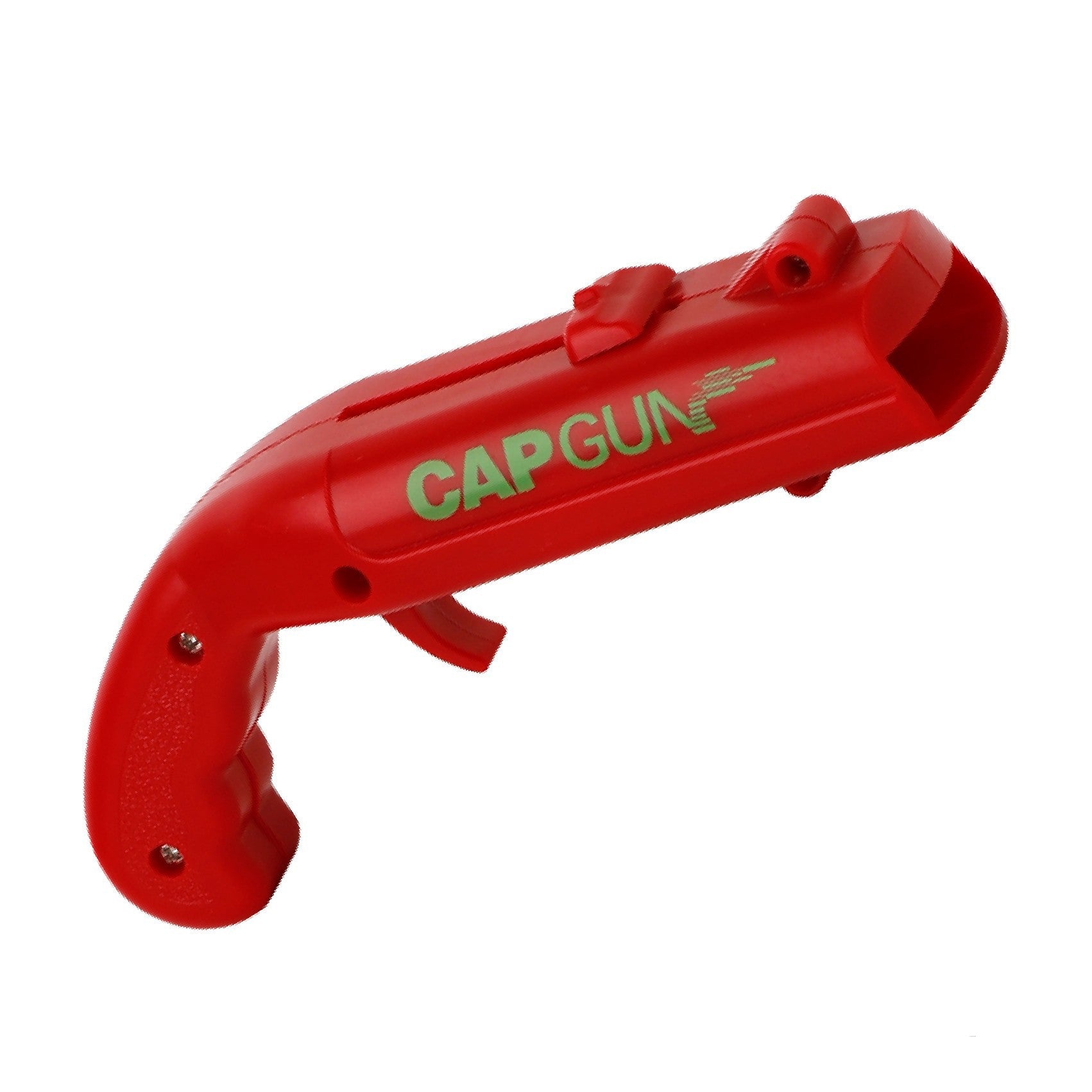 Deschizator de sticle, Model Pistol, Plastic, ABS, pentru Dopuri Metalice, 13 x 6 x 3.7 cm, Rosu
