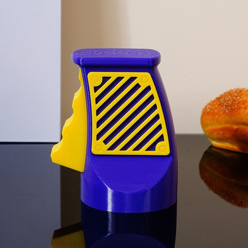Desfacator Doze, din ABS, 10.7 x 8 cm, Manual, Albastru/Galben