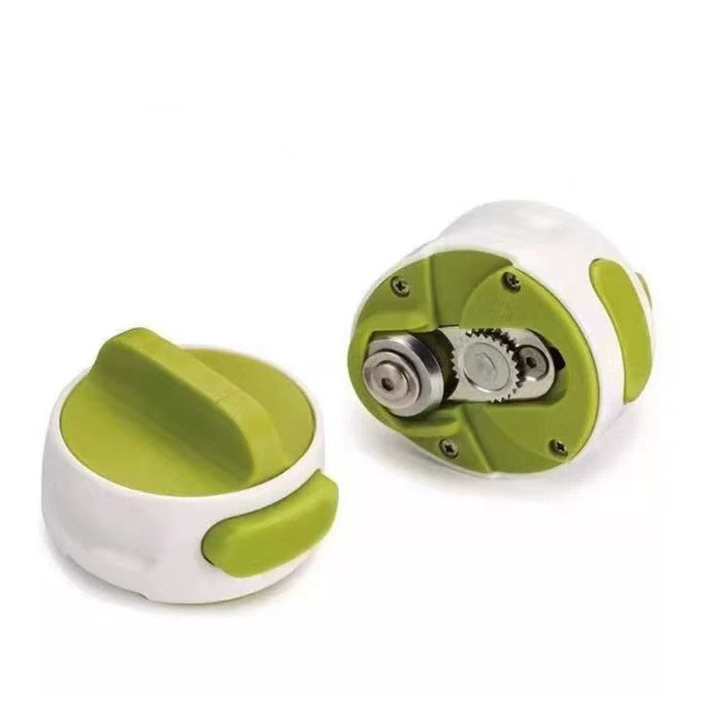 Desfacator Manual de Conserve si Sticle, 6.8 x 4.8 cm, din ABS + Otel, Verde/Alb
