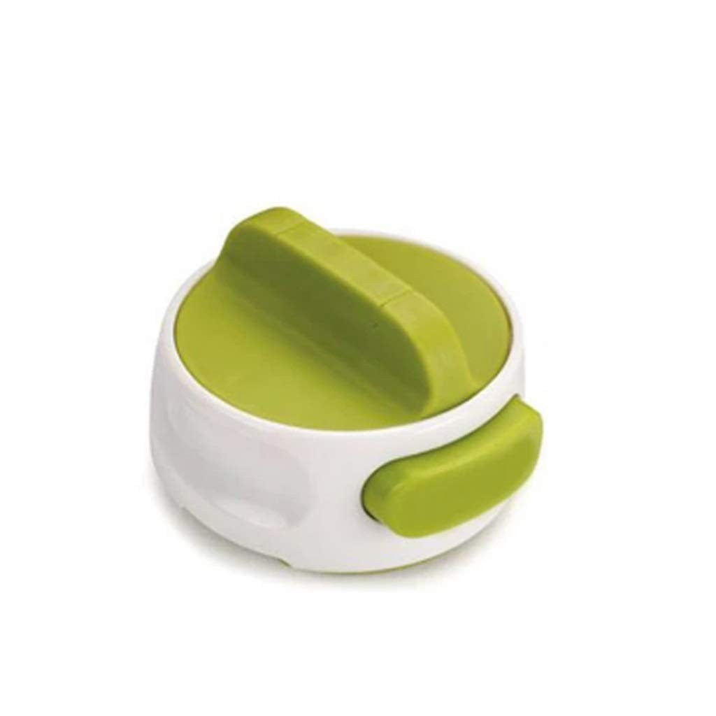 Desfacator Manual de Conserve si Sticle, 6.8 x 4.8 cm, din ABS + Otel, Verde/Alb
