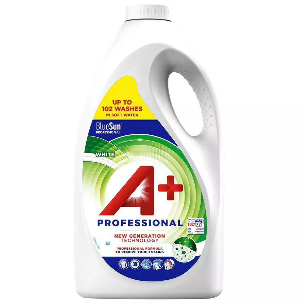 Detergent Lichid, A, 4.62 L White 102 spalari