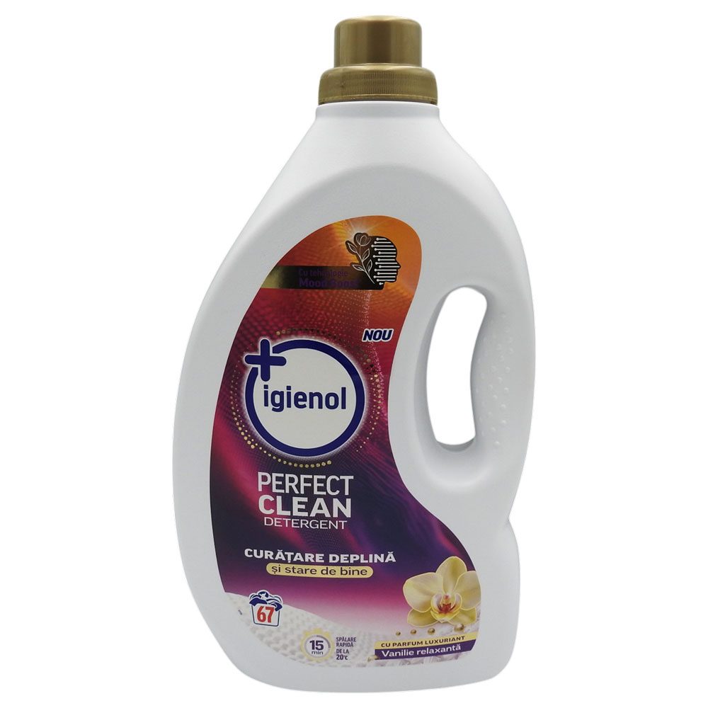 Detergent Lichid, Igienol, 2.7 L Perfect Clean Vanilla