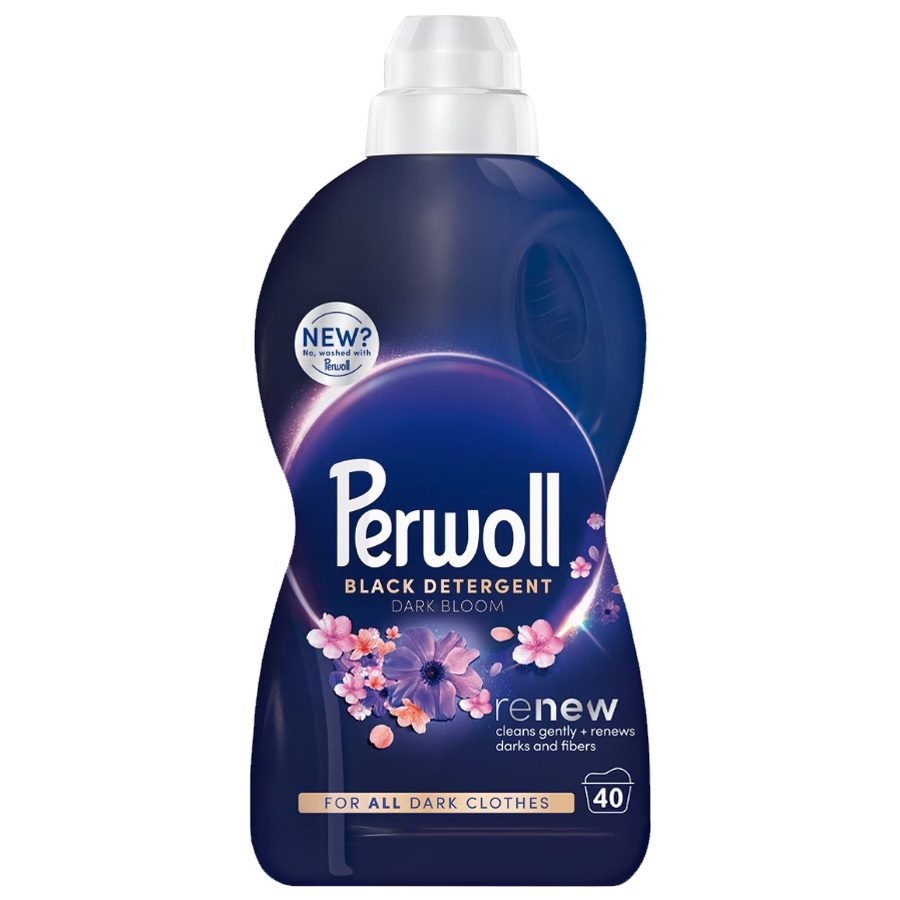 Detergent Lichid, Perwoll, 2 L Renew Black Dark Bloom 40 spalari