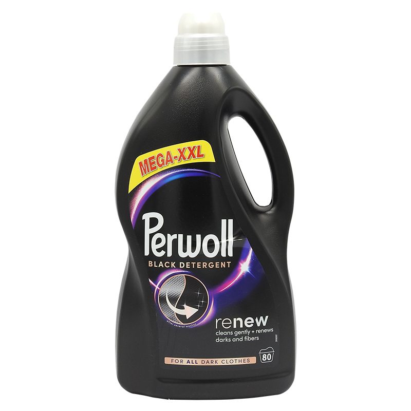 Detergent Lichid, Perwoll, 4 L Renew Black Fiber 80 spalari