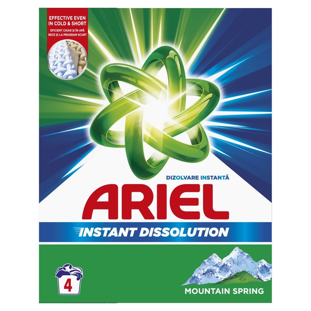 Detergent pentru Rufe Automat, Ariel, 300 g Ms