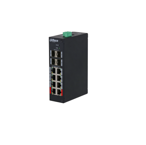 DAHUA 12 PORT HAR MANAGED DESKTOP SWITCH "DH-HS4412-8ET-120"