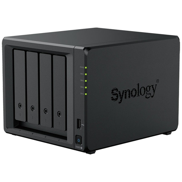 Synology DS925+ DiskStation NAS Ryzen V1500B 4GB ECC SODIMM "DS925+" – NAS