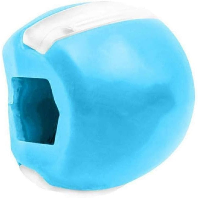 Dispozitiv de Tonifiere Faciala, din Silicon, Corectare Mandibula/Maxilar, Albastru