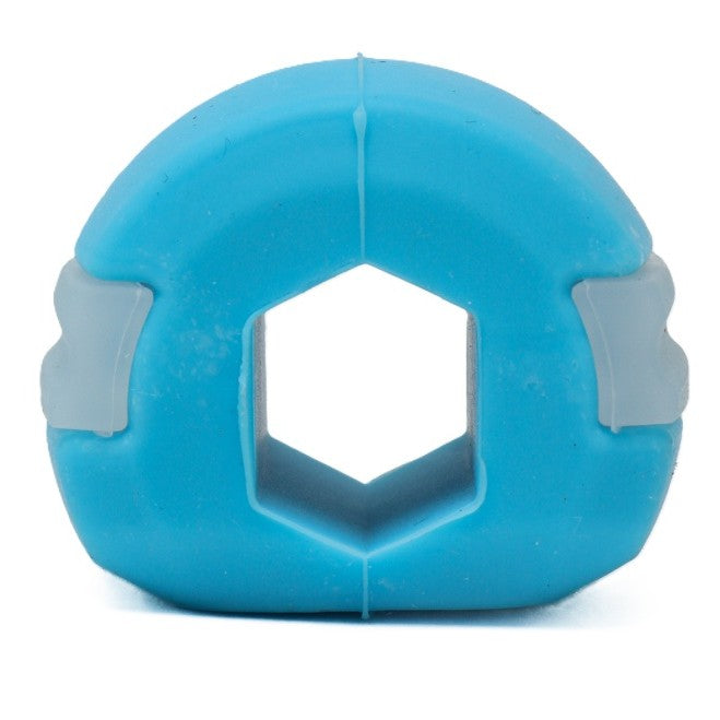 Dispozitiv de Tonifiere Faciala, din Silicon, Corectare Mandibula/Maxilar, Albastru