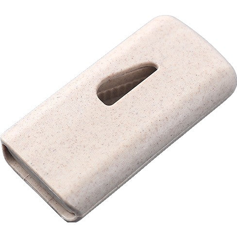 Dispozitiv taiere si depozitare medicamente, Bej, Plastic, 8 x 4 x 1.8 cm