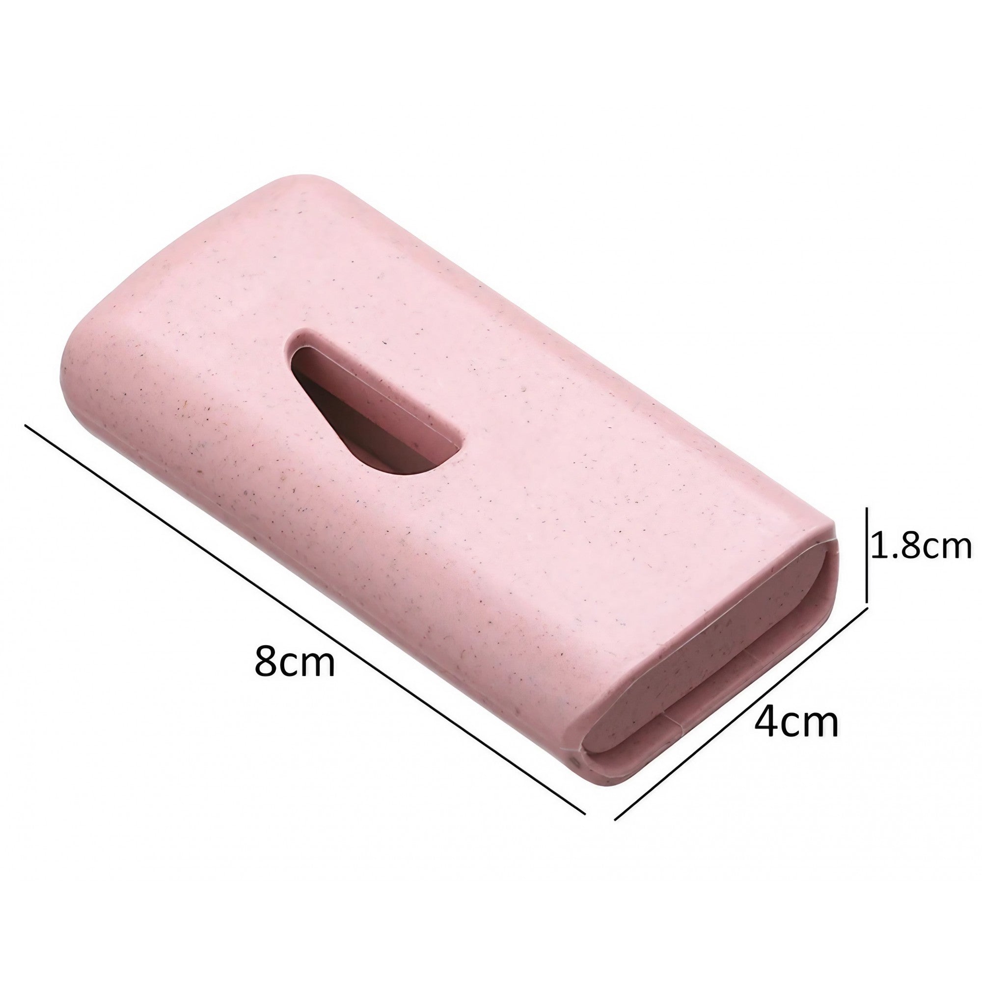 Dispozitiv taiere si depozitare medicamente, Roz, Plastic, 8 x 4 x 1.8 cm