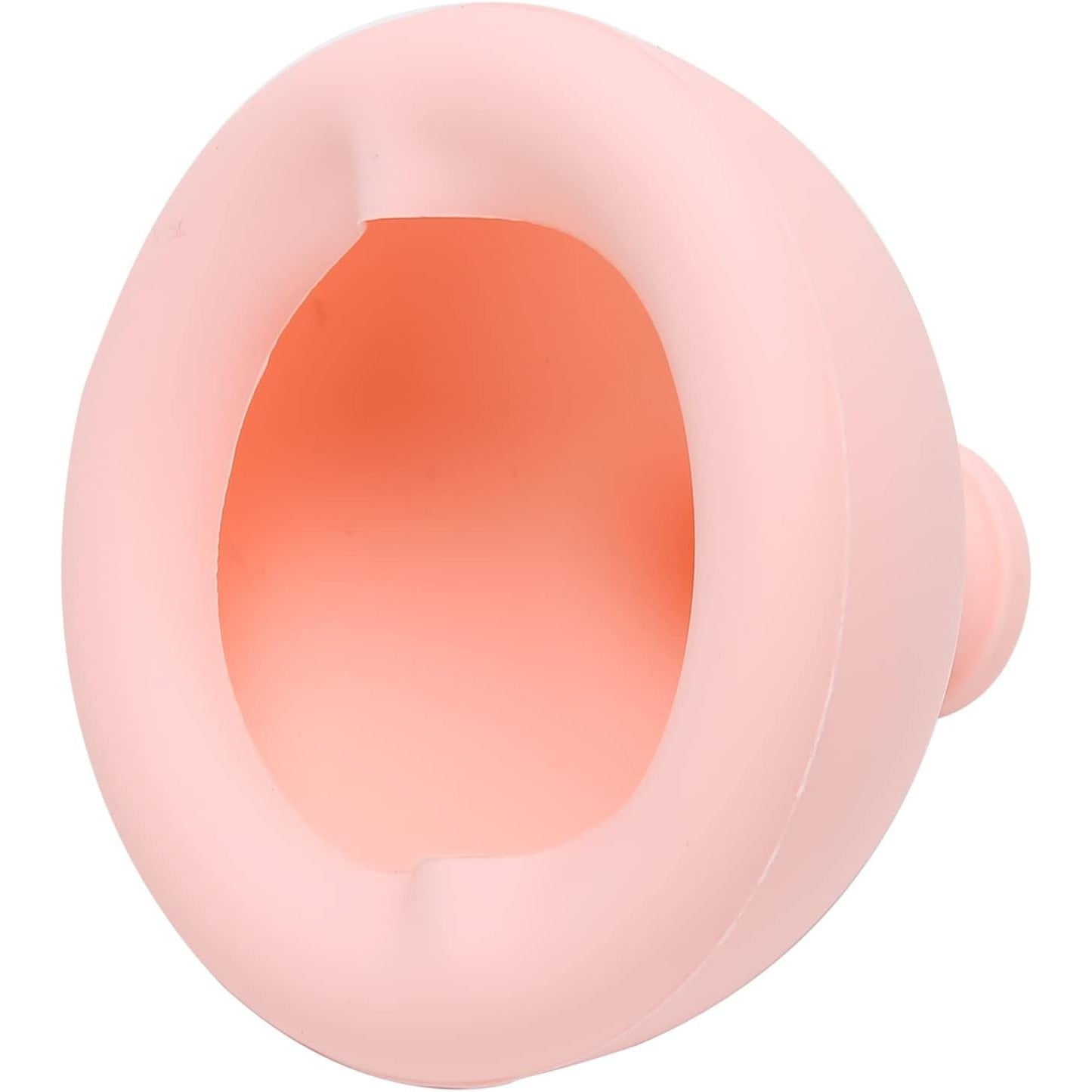 Dispozitiv Terapeutic Sputa, Flippy, Cupa pentru Terapie Toracica, Dispozitiv de Eructare, pentru Sugari si Copii, 7.5 x 6 cm, din Silicon, Roz