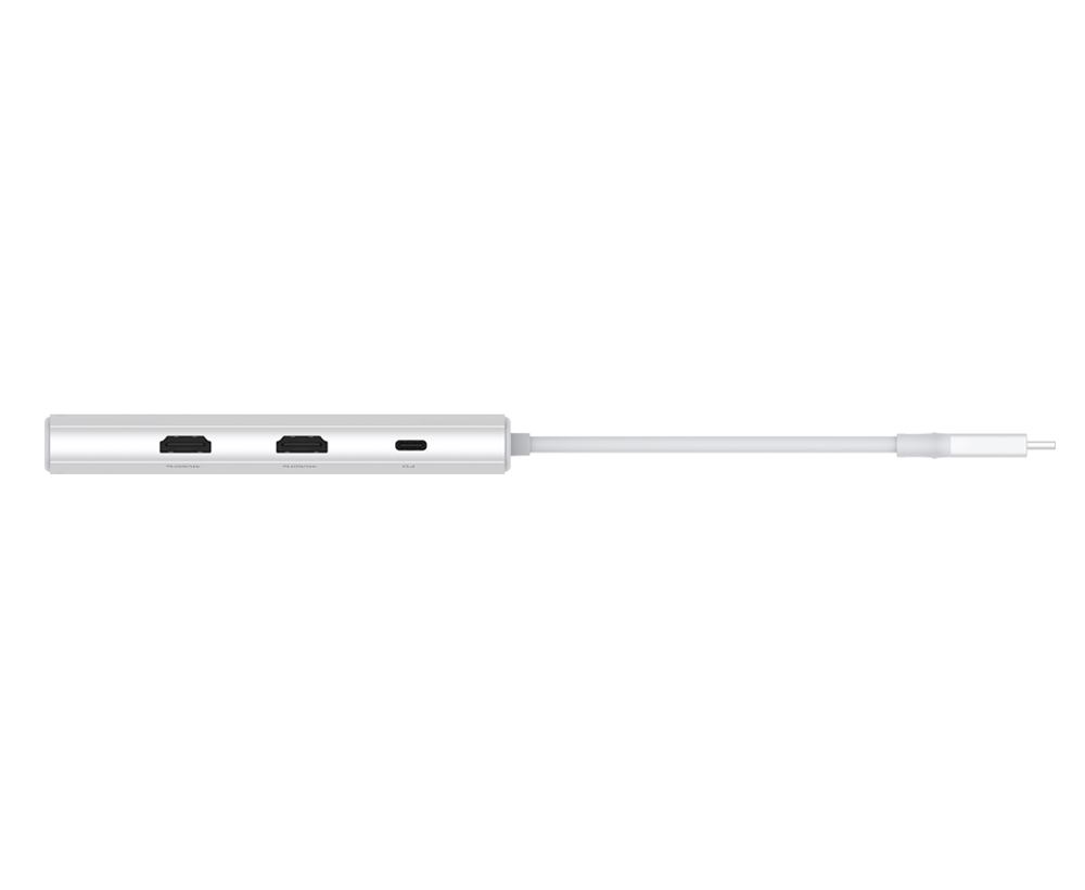 DOCKING STATION D-LINK, 10-in-1, conectare PC Type-C, porturi: SD/microSD card reader, 2 x USB, 2 x USB Type-C, 2 x HDMI 2.0, 1 x USB Type-C 4.0 with DP 1.4, 1 x Gigabit RJ45, USB Type-C cablu 50 cm, alb "DUP-A01"