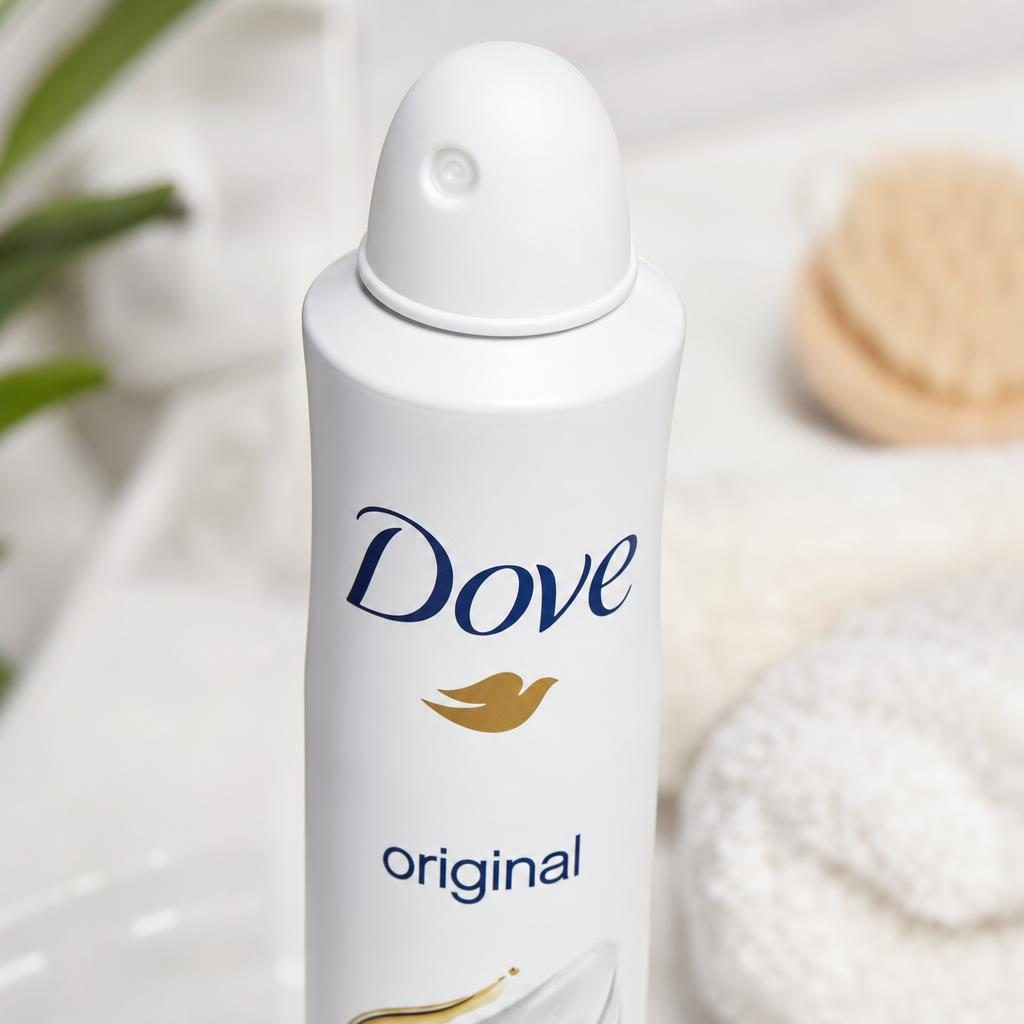 Antiperspirant Deo Spray pentru Femei, DOVE, 48 h, Original Woman, 200 ml - Spray fara Alcool cu Crema Hidratanta