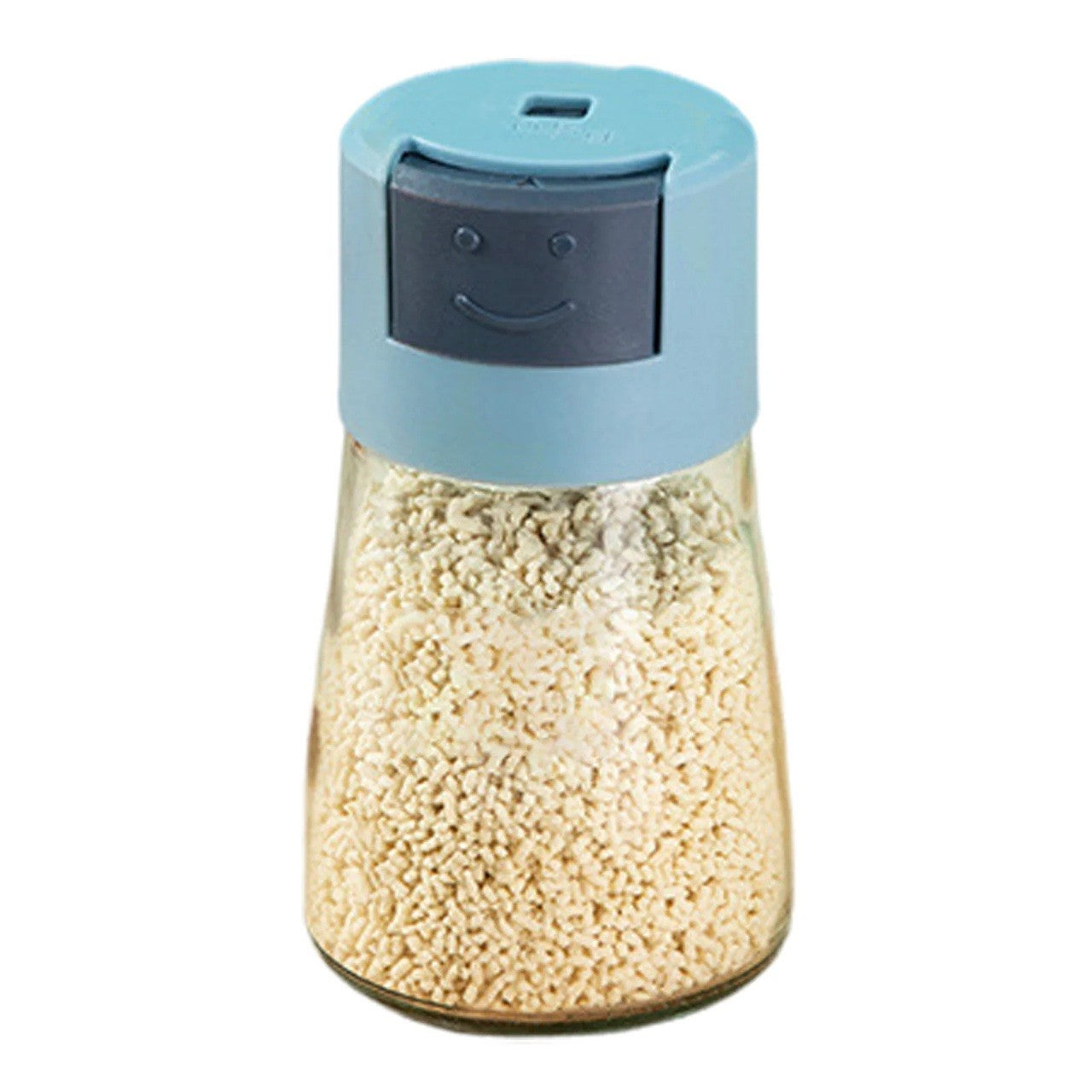 Dozator Condimente, din Stilca, 180 ml, Rezistenta la Umidiate, 11.3 x 6.4 cm, Masura 5g, Albastru