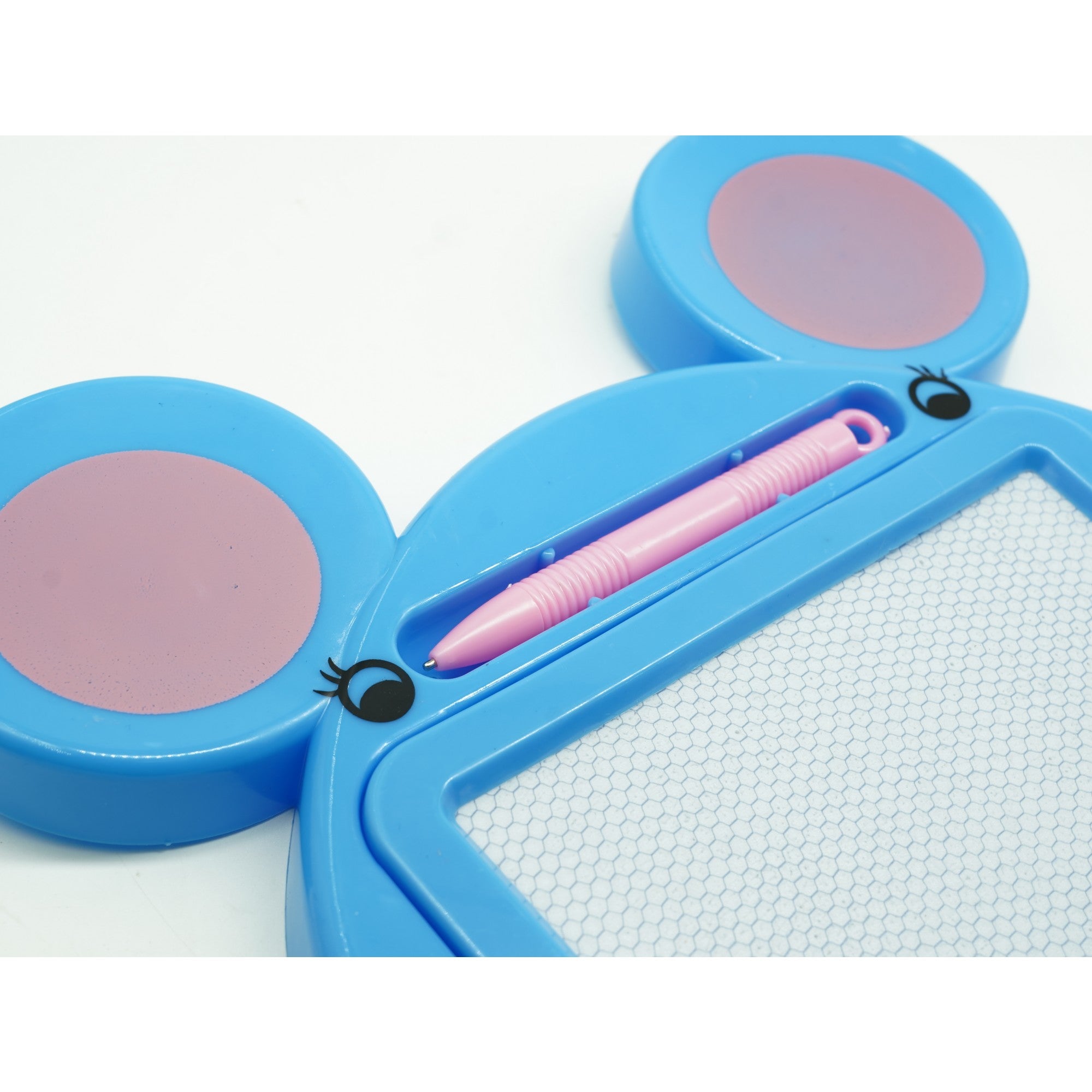 Tabla Magnetica pentru desen, Pix, forma Soricel, dimensiuni 23x26.5 cm, Dezvolta Creativitatea, Albastru