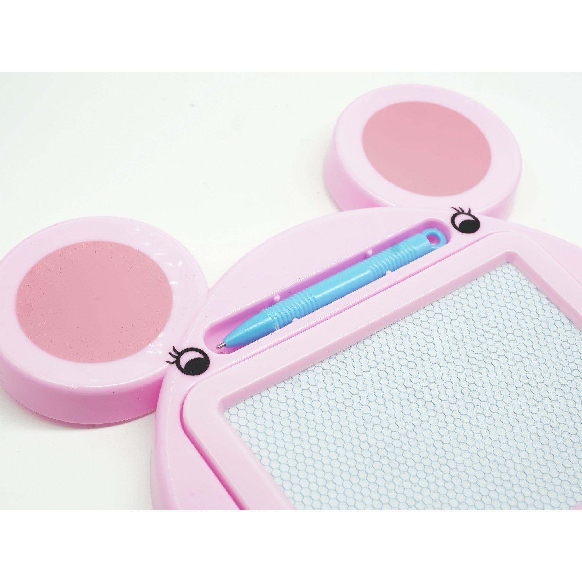 Tabla Magnetica pentru desen, Pix, forma Soricel, dimensiuni 23x26.5 cm, Dezvolta Creativitatea, Roz