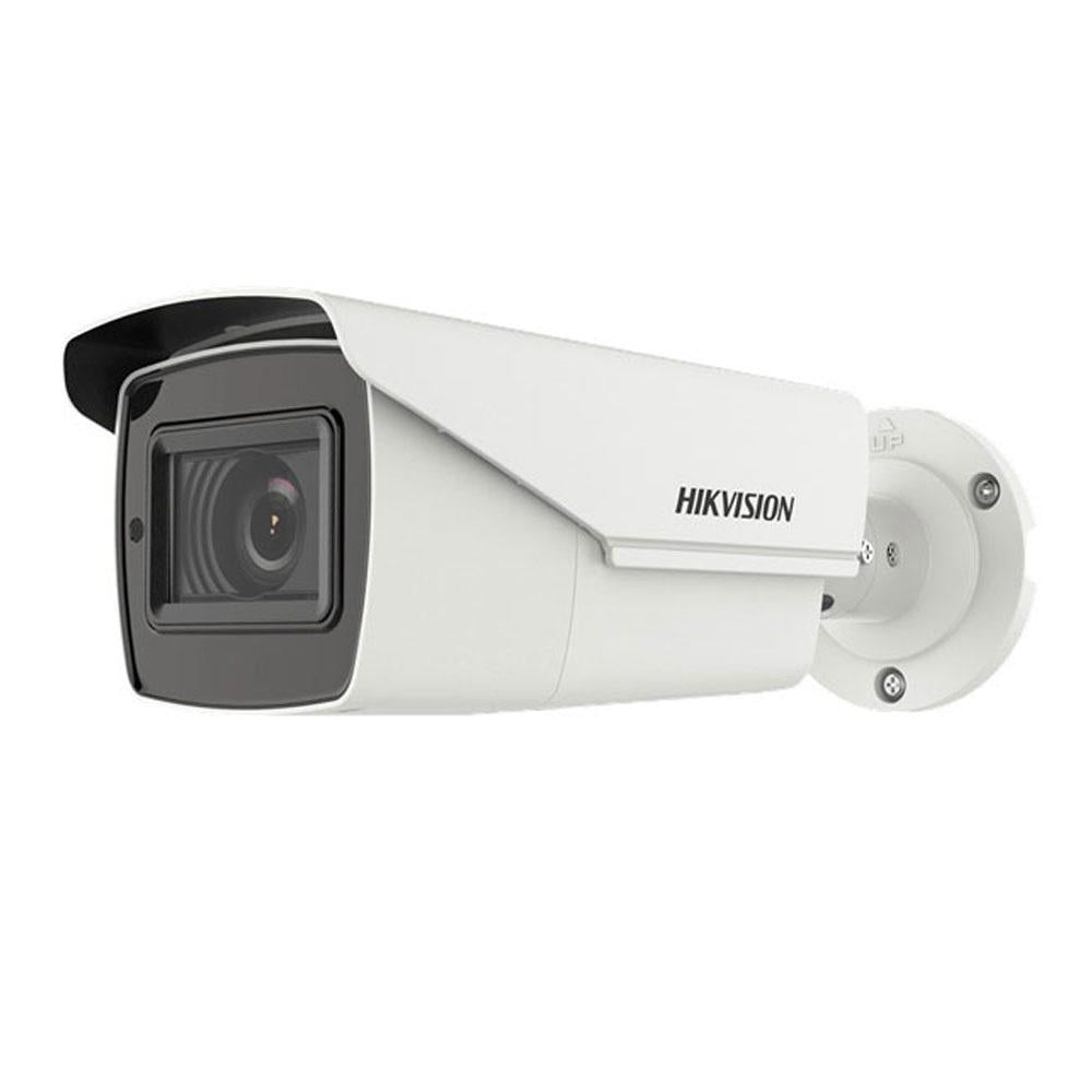 CAMERA supraveghere HIKVISION bullet, pt. exterior, dist. IR 80 m, lentila varifocala 2.7 - 13.5MM, 5 Mpx, cu fir, carcasa metal, "DS-2CE19H8T-AIT3ZF"