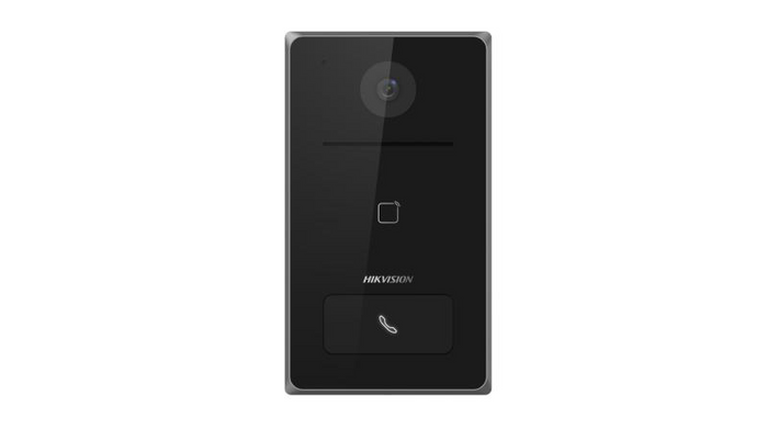 Hikvision POST VIDEOINTERFON 1xBUTON WIFI INGROPAT "DS-KV6133-WME1/FL" – Interfon