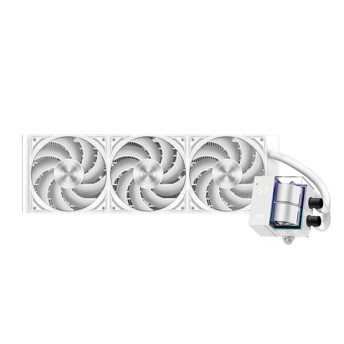 COOLER PCCooler "DS360", skt. Intel si AMD, racire cu lichid, 3 x 120mm, 500 - 2200 RPM, , alb "DS360 WH"