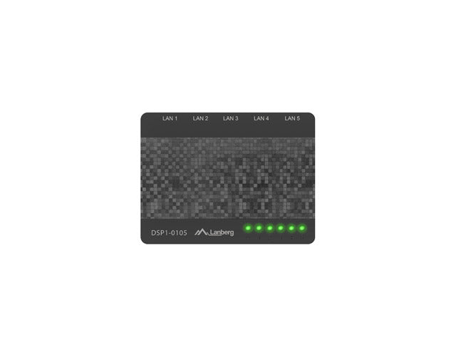 Switch Lanberg DSP1-0105 5x 100 Mb/s "DSP1-0105"