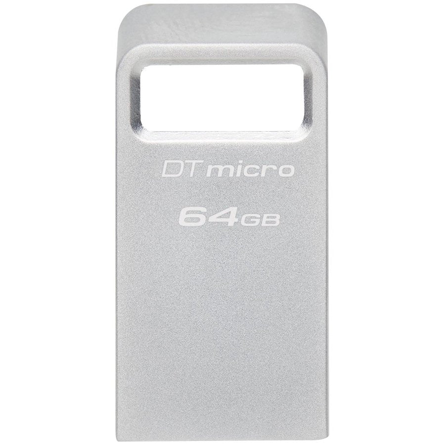 Kingston 64GB DataTraveler Micro 200MB/s Metal USB 3.2 Gen 1 EAN: 740617328066, "DTMC3G2/64GB"