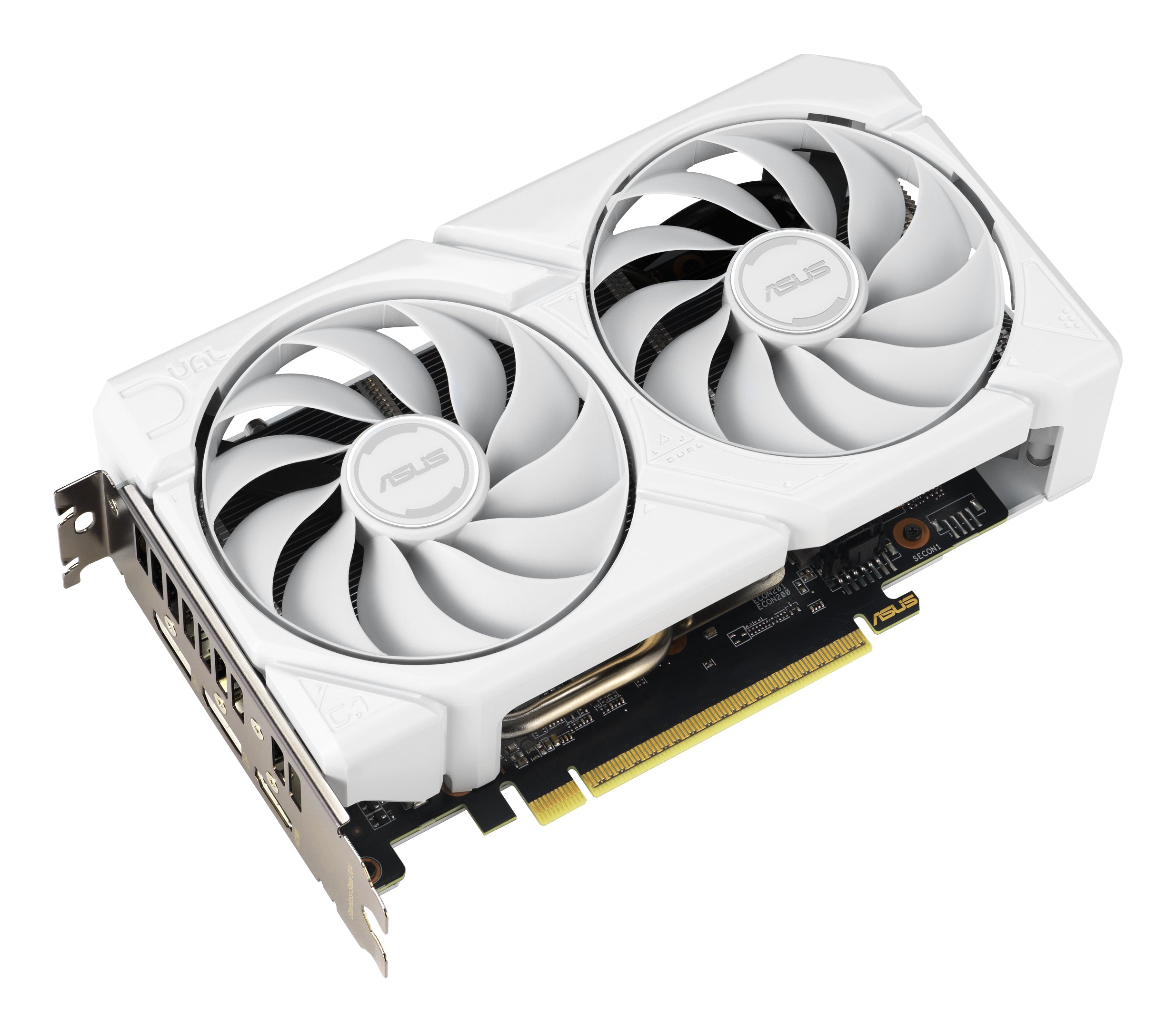 VGA PCIE16 RX9060XT 16GB GDDR6/DUAL-RX9060XT-16G-WHITE ASUS "DUAL-RX9060XT-16G-WHITE"
