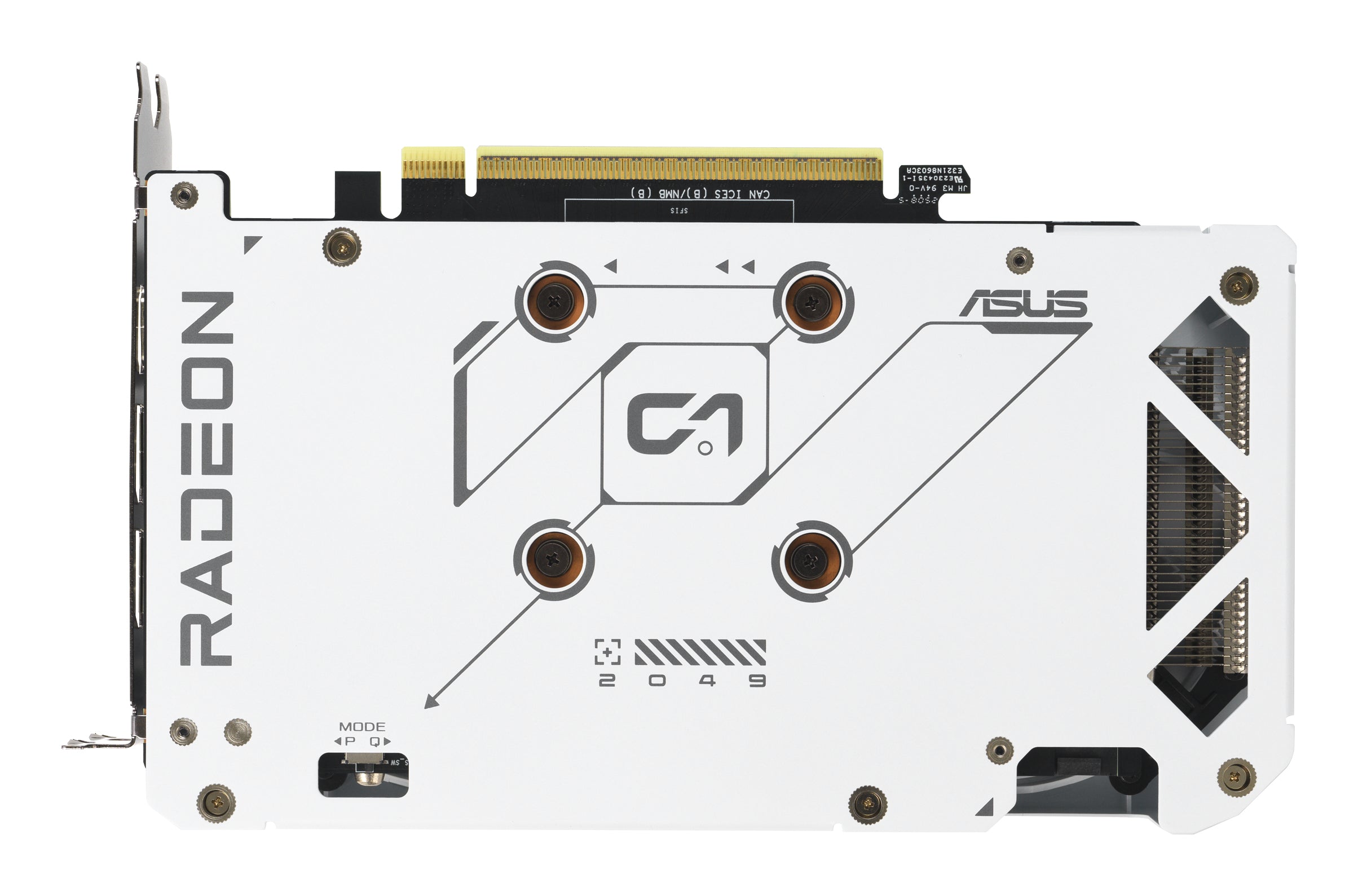 VGA PCIE16 RX9060XT 16GB GDDR6/DUAL-RX9060XT-16G-WHITE ASUS "DUAL-RX9060XT-16G-WHITE"