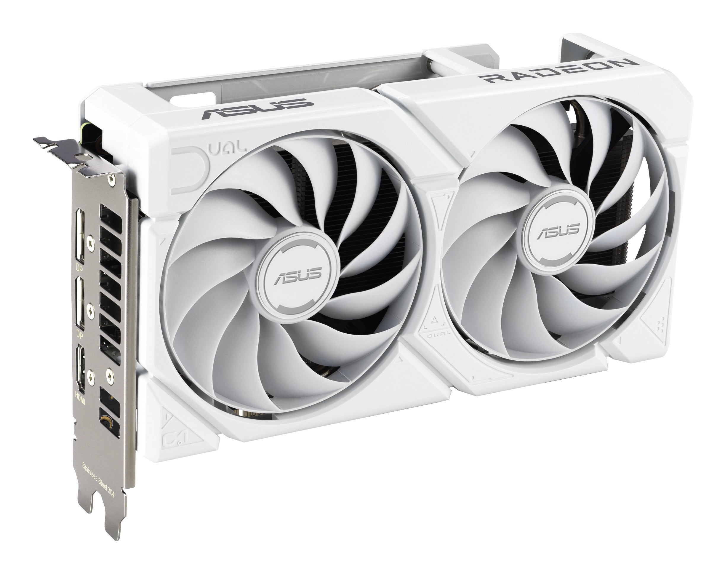 VGA PCIE16 RX9060XT 16GB GDDR6/DUAL-RX9060XT-16G-WHITE ASUS "DUAL-RX9060XT-16G-WHITE"