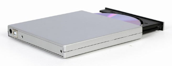 DVD-RW extern, GEMBIRD, interfata USB 2.0, argintiu, "DVD-USB-021-SV"