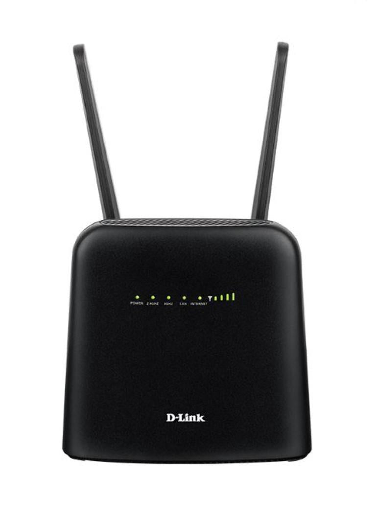 ROUTER D-LINK wireless. 4G LTE (desktop), Wireless AC1200, 1x Gigabit WAN/LAN port + 1x Gigabit Ethernet LAN, 2 antene externe, slot SIM 4G/3G "DWR-960"