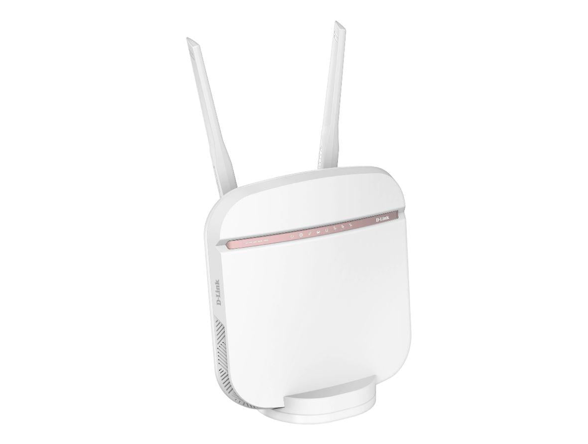 ROUTER D-LINK wireless. 5G LTE (desktop), 5G speeds up to 1.6 Gbps1, built-in Wi-Fi AC2600,4 Gigabit Ethernet LAN and 1 Gigabit Ethernet WAN,2 ant ext, slot SIM 5G/4G "DWR-978"