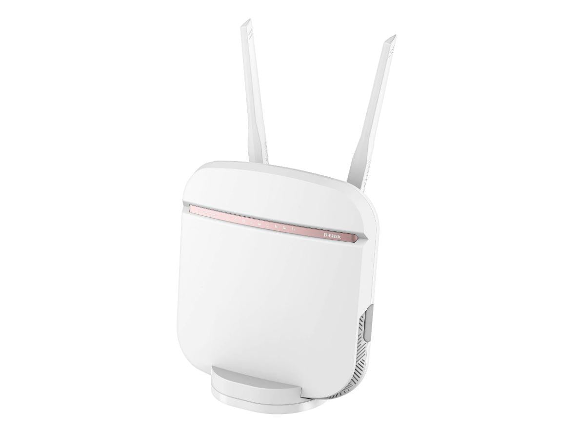 ROUTER D-LINK wireless. 5G LTE (desktop), 5G speeds up to 1.6 Gbps1, built-in Wi-Fi AC2600,4 Gigabit Ethernet LAN and 1 Gigabit Ethernet WAN,2 ant ext, slot SIM 5G/4G "DWR-978"