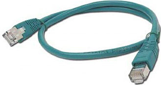 PATCH CORD UTP GEMBIRD Cat5e, cupru-aluminiu, 1 m, verde, AWG26, "PP12-1M/G"