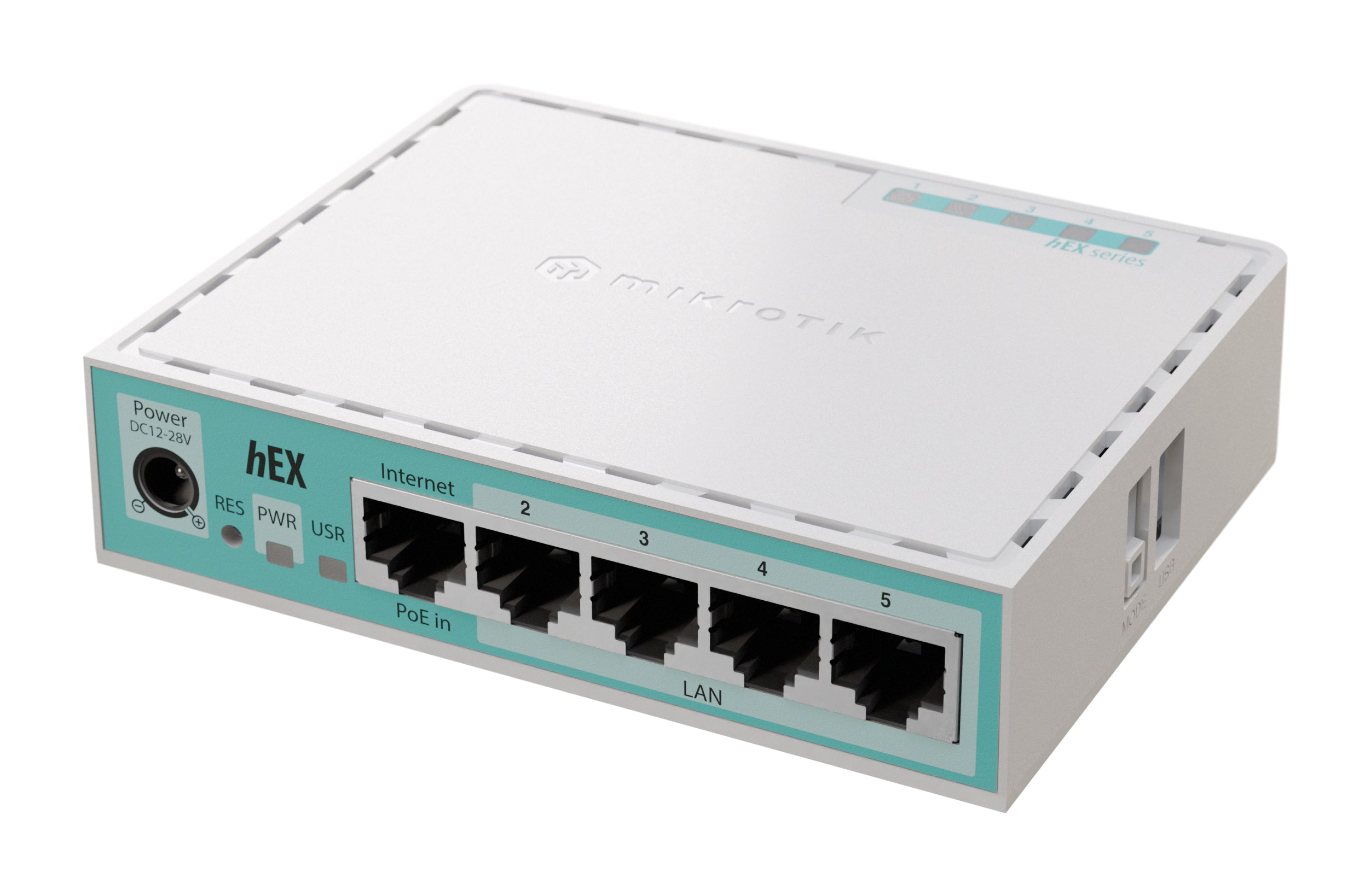 NET ROUTER 10/100/1000M 5P HEX/E50UG MIKROTIK "E50UG"