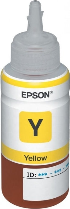 Cartus Cerneala Original Epson Yellow, T66444A, pentru L100|L120||L200|L110|L210|L220|L300|L355|L550, , "C13T66444A"(RAPO)