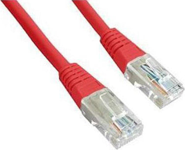 PATCH CORD UTP GEMBIRD Cat5e, cupru-aluminiu, 3 m, rosu, AWG26, "PP12-3M/R" /45505699