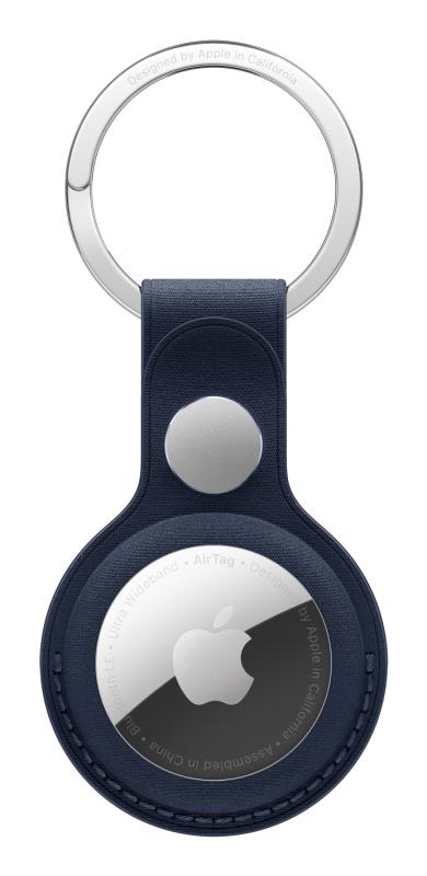 Apple Airtag Finewoven Key Ring Bl (AirTag FineWoven Key Ring - Deep Blue)