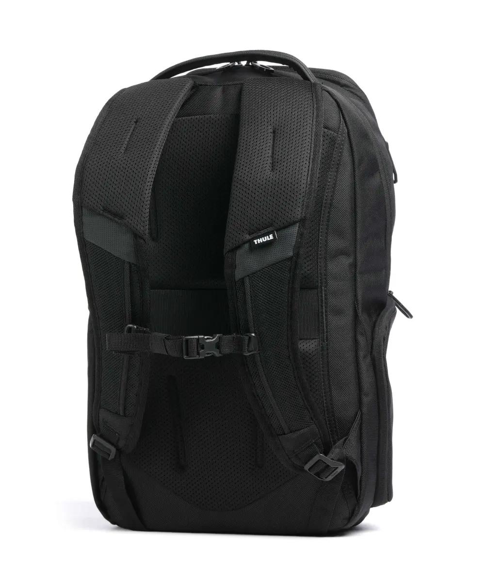 RUCSAC THULE , pt. notebook de max. 15.6 - 17 inch, 23 l, 1 compartiment, buzunar frontal x 3 | buzunar lateral x 2, waterproof, poliester, negru, Accent 3205381