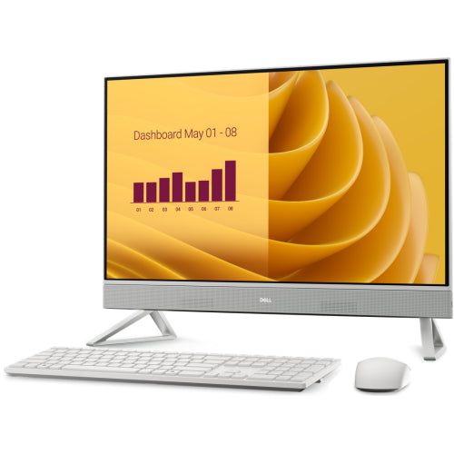 Dell 27 AIO,27"FHD(1920x1080)Infinity Touch,Intel Core 7 150U(12MB cache,10cores,12threads,5.4GHz),32GB(2x16)DDR5 5200 MT/s,1TB SSD,Intel Graphics,White,Win11Pro,3Yr NBD "EC27250_RPLU-R_007-05"