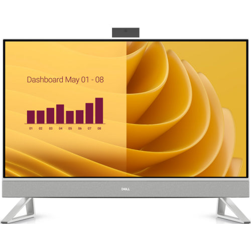 Dell 27 AIO,27"FHD(1920x1080)Infinity Touch,Intel Core 7 150U(12MB cache,10cores,12threads,5.4GHz),32GB(2x16)DDR5 5200 MT/s,1TB SSD,Intel Graphics,White,Win11Pro,3Yr NBD "EC27250_RPLU-R_007-05"