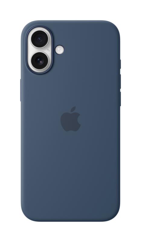 iPHONE Case 16 Plus Silicone Bl (iPhone 16 Plus Silicone Case with MagSafe - Denim)