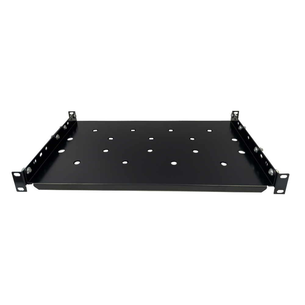 Raft fix pentru rack 19" cu adancime de gabarit de 600 mm, Eco Xcab "EcoXcab-600F.9004"
